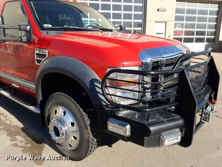 image for item LX9833 2010 Ford F550 Super Duty  Crew Cab rescue vehicle