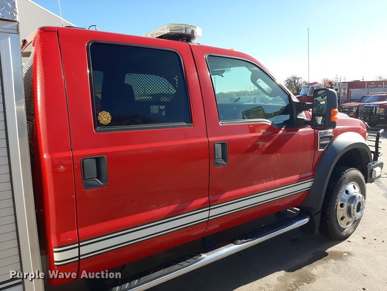 image for item LX9833 2010 Ford F550 Super Duty  Crew Cab rescue vehicle