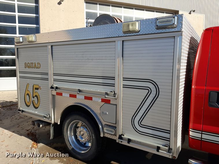 image for item LX9833 2010 Ford F550 Super Duty  Crew Cab rescue vehicle