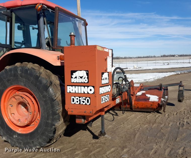 image for item LX9867 Rhino DB150  side boom rotary mower