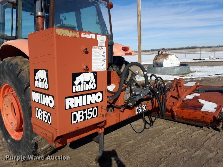 image for item LX9867 Rhino DB150  side boom rotary mower