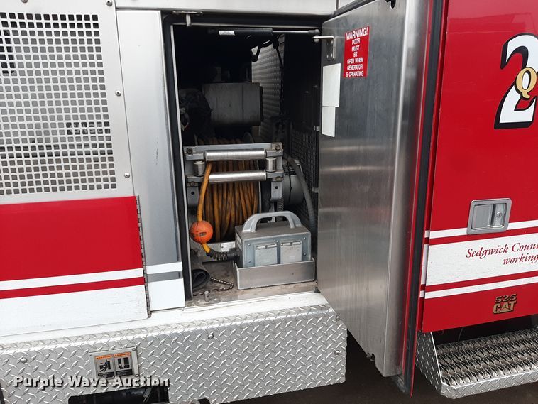 image for item LX9881 2007 Sutphen SL-75  Quint fire truck