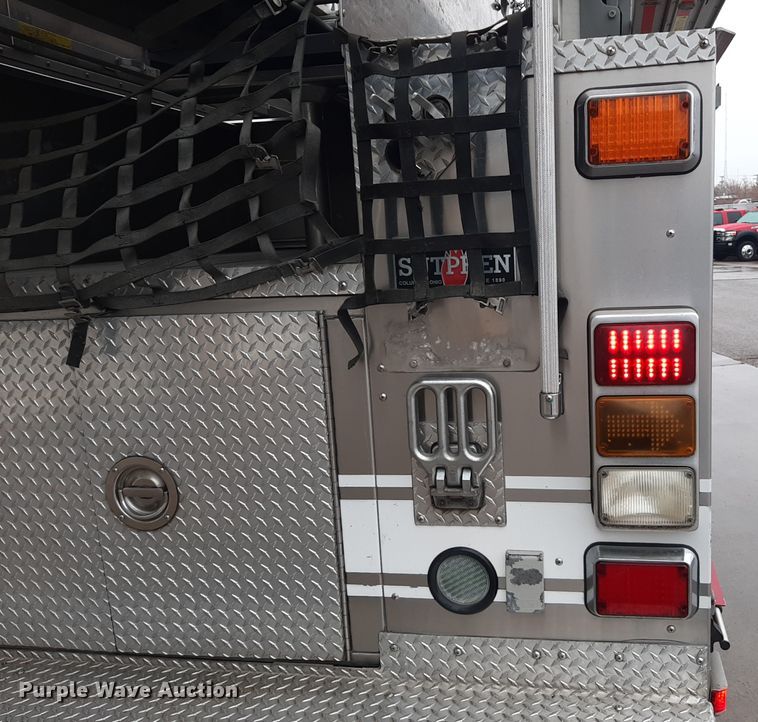 image for item LX9881 2007 Sutphen SL-75  Quint fire truck