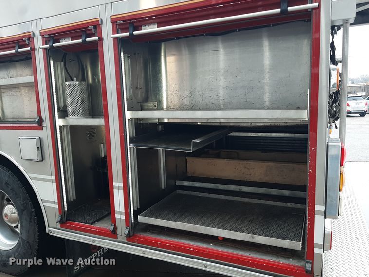 image for item LX9881 2007 Sutphen SL-75  Quint fire truck