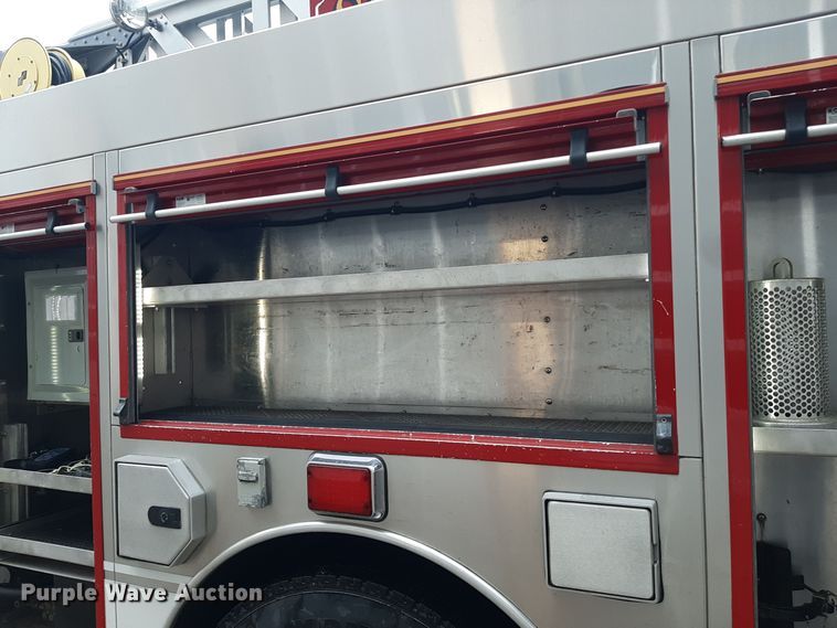 image for item LX9881 2007 Sutphen SL-75  Quint fire truck