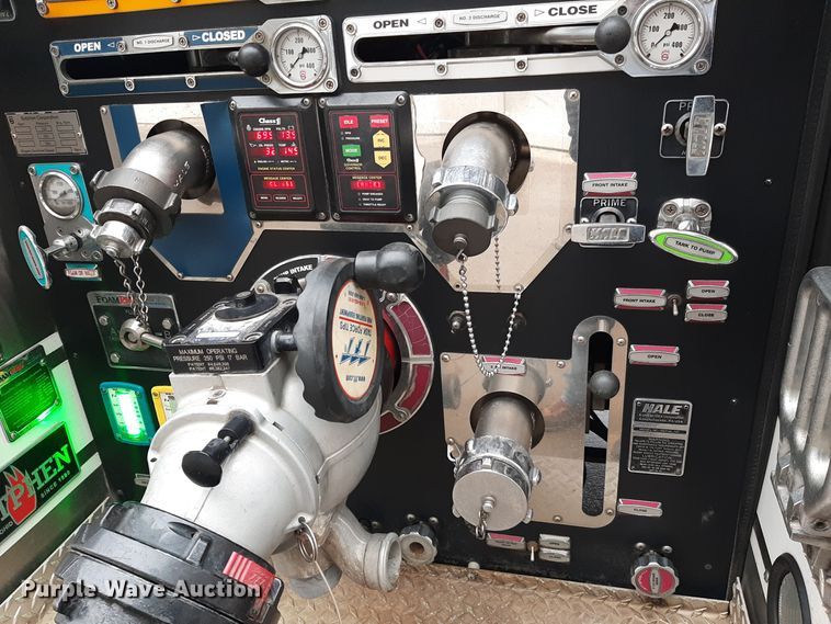 image for item LX9881 2007 Sutphen SL-75  Quint fire truck