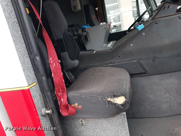 image for item LX9881 2007 Sutphen SL-75  Quint fire truck