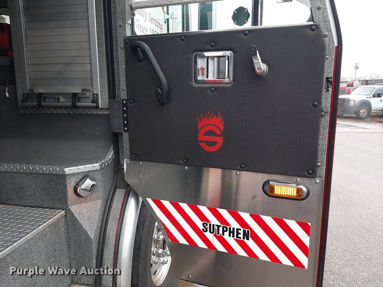 image for item LX9881 2007 Sutphen SL-75  Quint fire truck