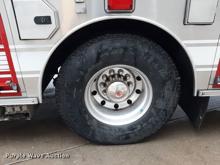 image for item LX9881 2007 Sutphen SL-75  Quint fire truck