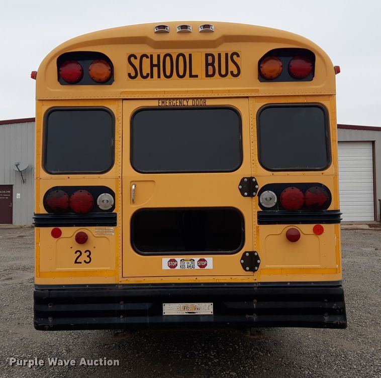 image for item LX9888 1998 Blue Bird TC2000  school bus