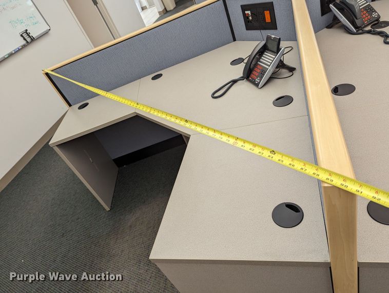 image for item LY9302 (3) pentagonal work stations