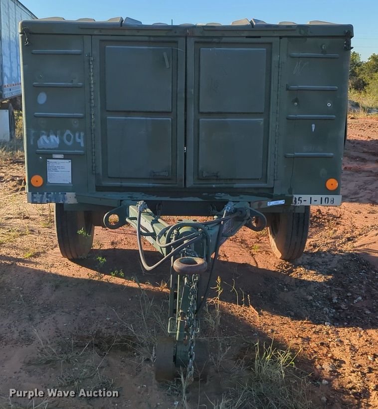 image for item LY9451 2006 Turtle Mountain M103A3  utility trailer