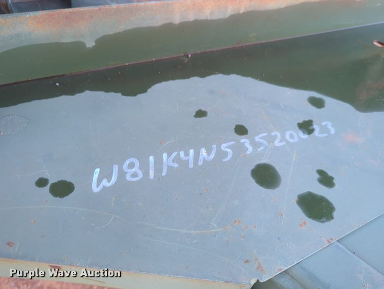 image for item LY9451 2006 Turtle Mountain M103A3  utility trailer