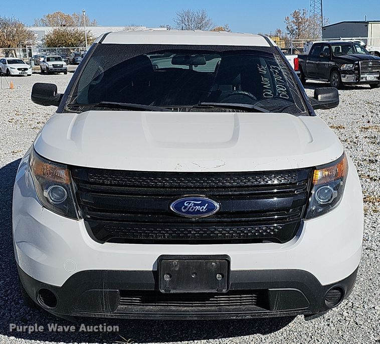 image for item MH9499 2015 Ford Explorer Police Interceptor  SUV
