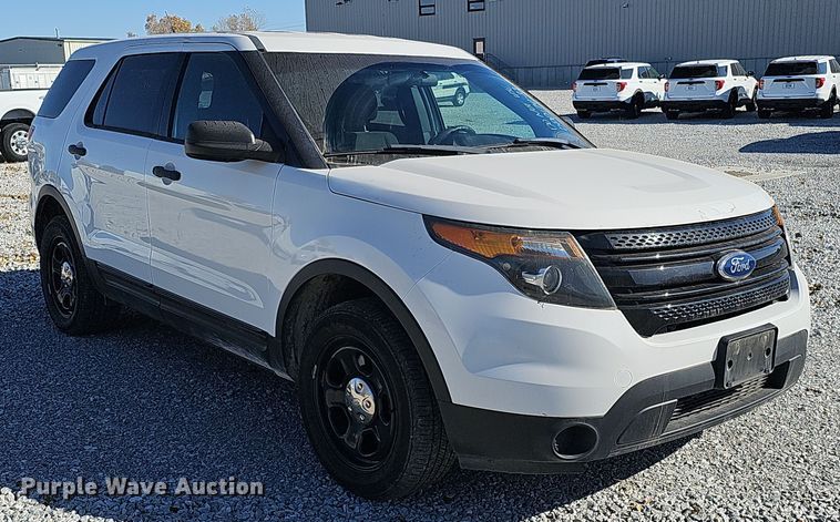 image for item MH9499 2015 Ford Explorer Police Interceptor  SUV