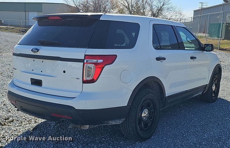 image for item MH9499 2015 Ford Explorer Police Interceptor  SUV