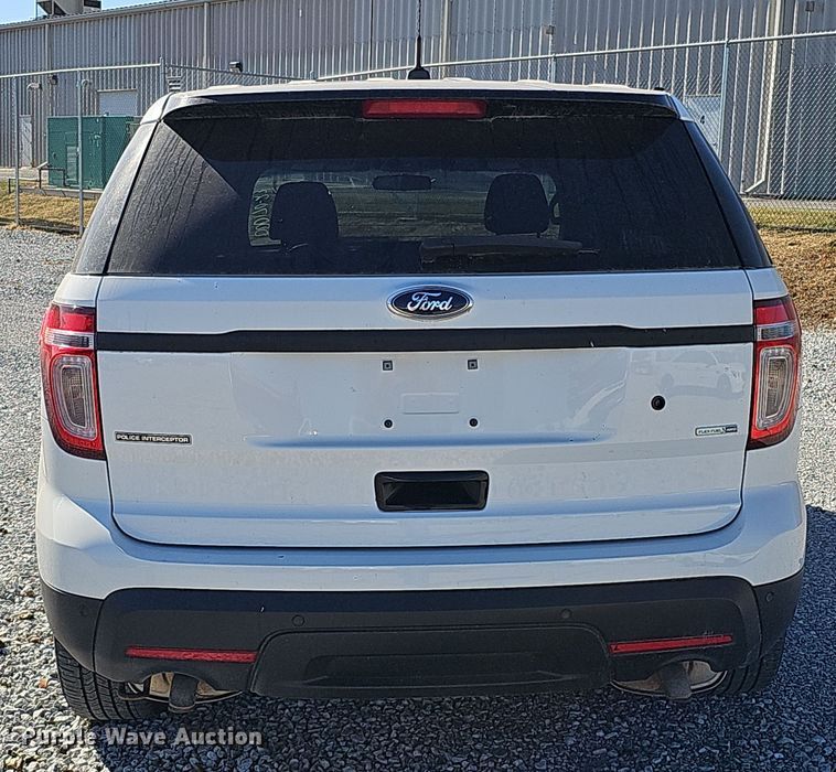 image for item MH9499 2015 Ford Explorer Police Interceptor  SUV