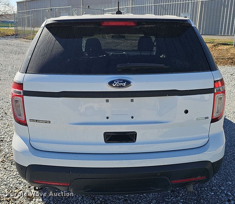 image for item MH9499 2015 Ford Explorer Police Interceptor  SUV