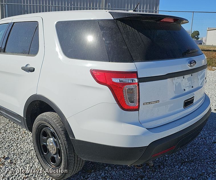 image for item MH9499 2015 Ford Explorer Police Interceptor  SUV