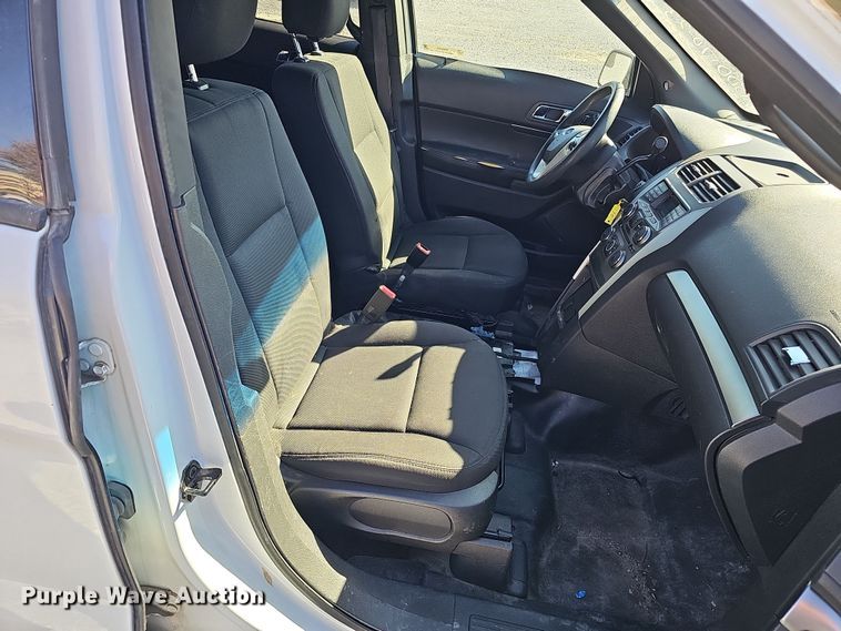 image for item MH9499 2015 Ford Explorer Police Interceptor  SUV