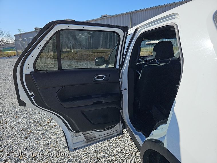 image for item MH9499 2015 Ford Explorer Police Interceptor  SUV