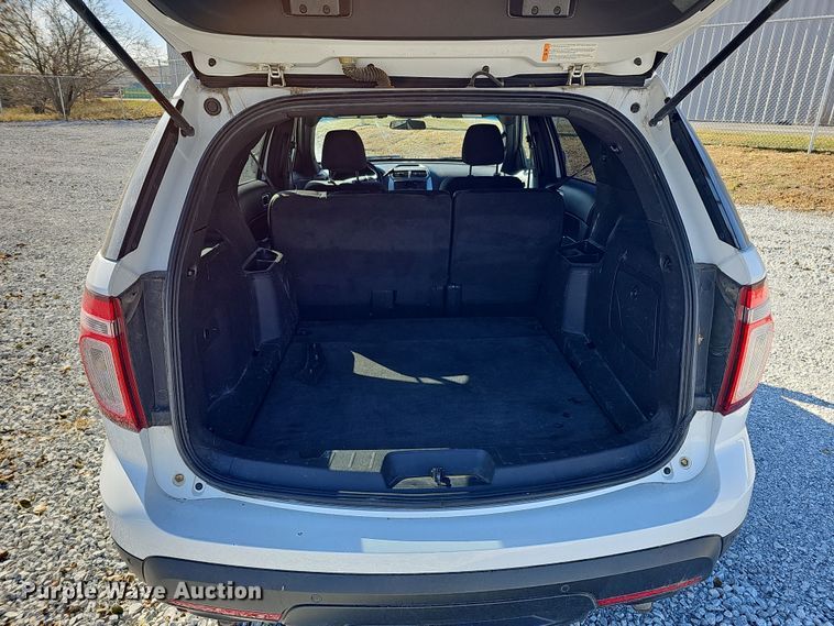 image for item MH9499 2015 Ford Explorer Police Interceptor  SUV