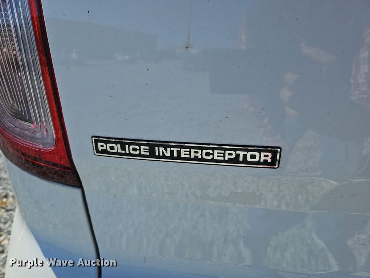 image for item MH9499 2015 Ford Explorer Police Interceptor  SUV