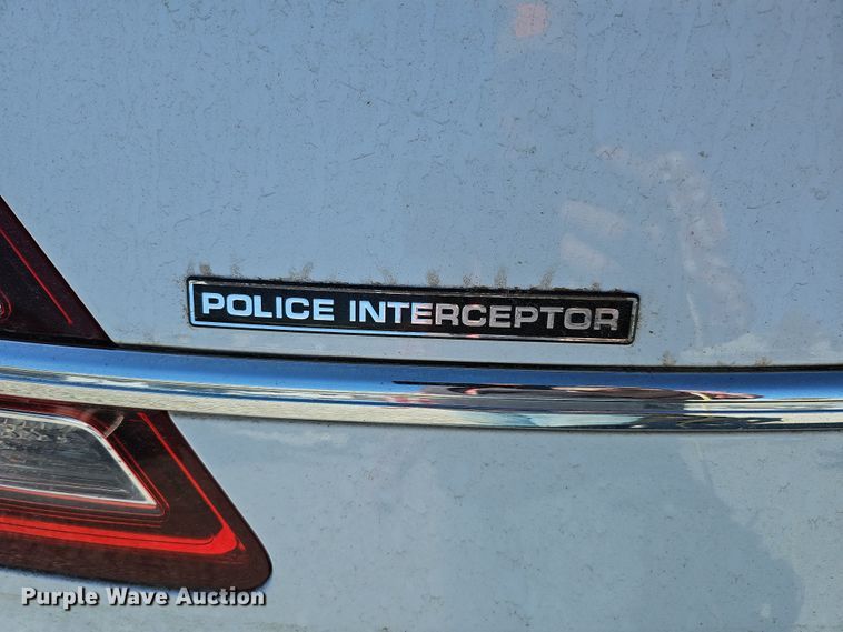 image for item MH9500 2015 Ford Taurus Police Interceptor