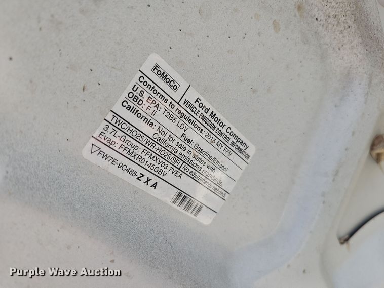 image for item MH9501 2015 Ford Taurus Police Interceptor