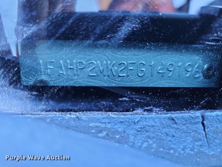 image for item MH9501 2015 Ford Taurus Police Interceptor