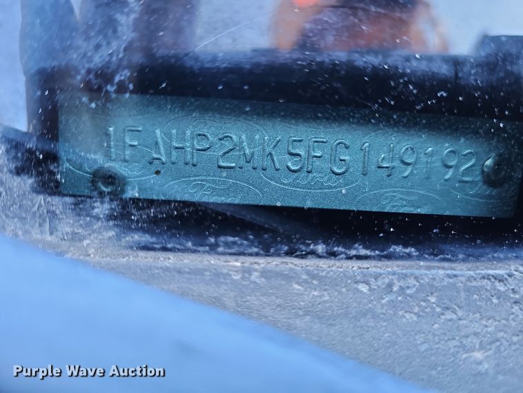 image for item MH9502 2015 Ford Taurus Police Interceptor