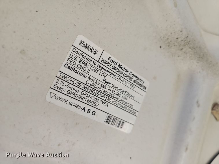 image for item MH9503 2016 Ford Taurus Police Interceptor