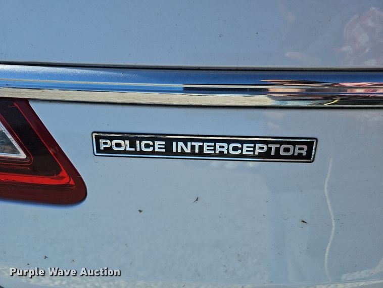 image for item MH9503 2016 Ford Taurus Police Interceptor