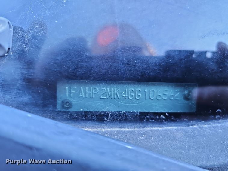 image for item MH9503 2016 Ford Taurus Police Interceptor