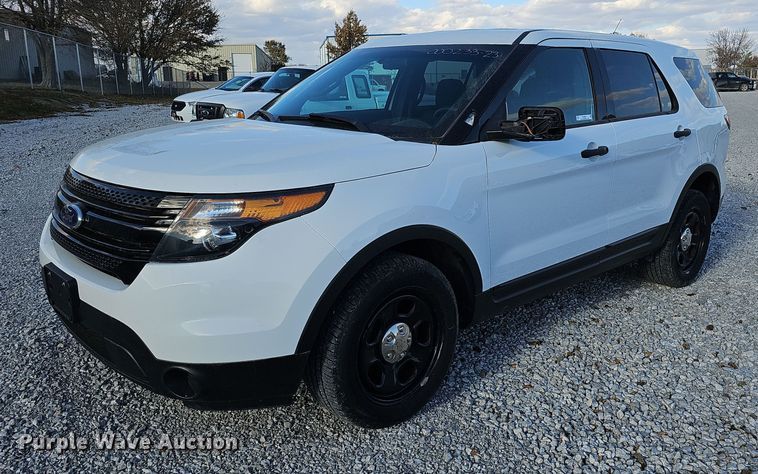 image for item MH9504 2015 Ford Explorer Police Interceptor  SUV