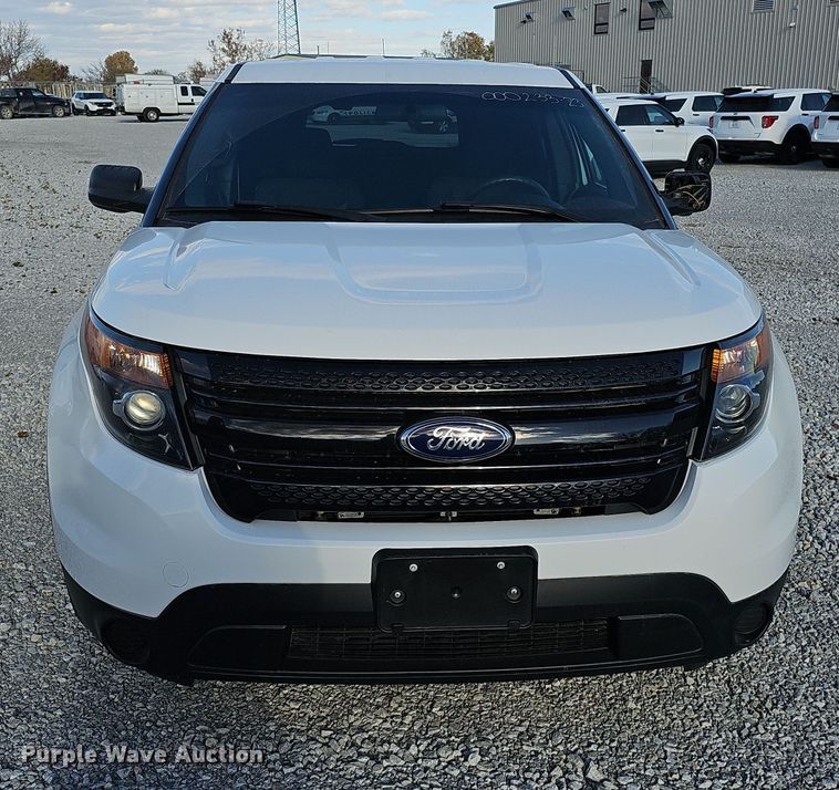 image for item MH9504 2015 Ford Explorer Police Interceptor  SUV