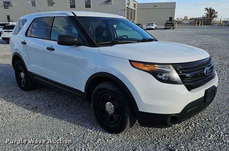 image for item MH9504 2015 Ford Explorer Police Interceptor  SUV