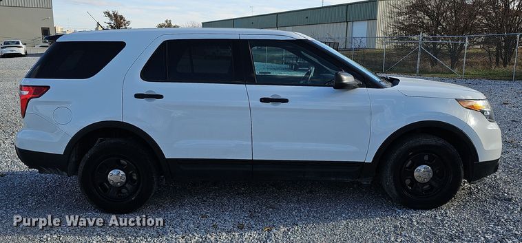 image for item MH9504 2015 Ford Explorer Police Interceptor  SUV
