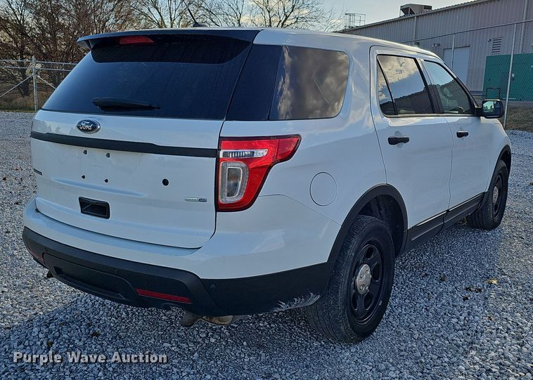 image for item MH9504 2015 Ford Explorer Police Interceptor  SUV