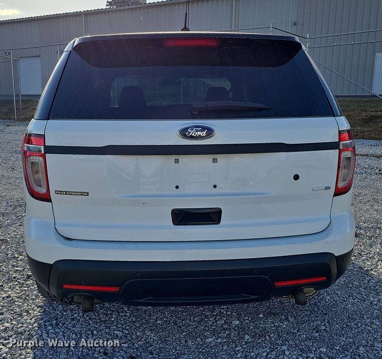 image for item MH9504 2015 Ford Explorer Police Interceptor  SUV