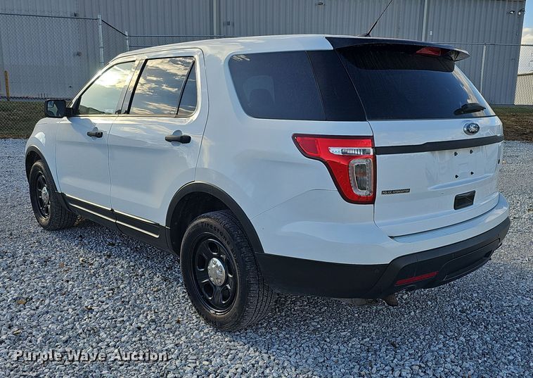 image for item MH9504 2015 Ford Explorer Police Interceptor  SUV