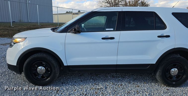 image for item MH9504 2015 Ford Explorer Police Interceptor  SUV
