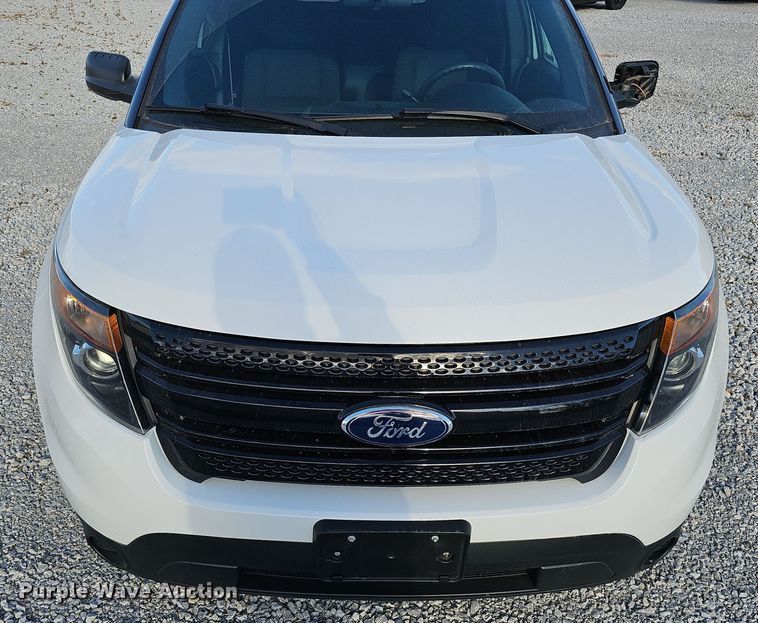 image for item MH9504 2015 Ford Explorer Police Interceptor  SUV