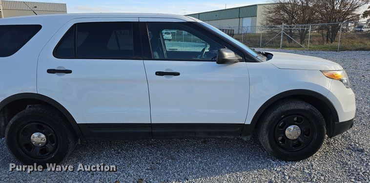 image for item MH9504 2015 Ford Explorer Police Interceptor  SUV