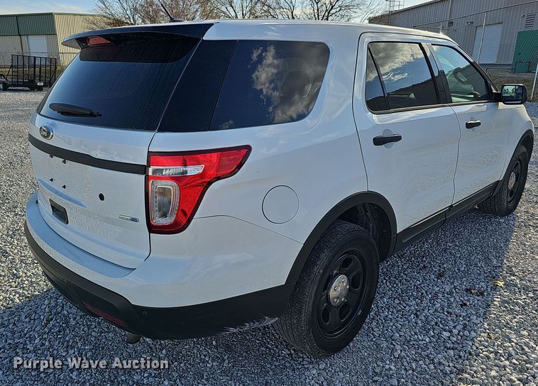 image for item MH9504 2015 Ford Explorer Police Interceptor  SUV