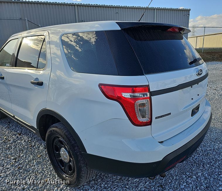 image for item MH9504 2015 Ford Explorer Police Interceptor  SUV