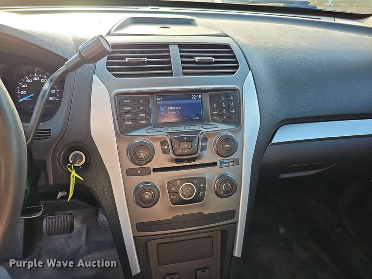 image for item MH9504 2015 Ford Explorer Police Interceptor  SUV