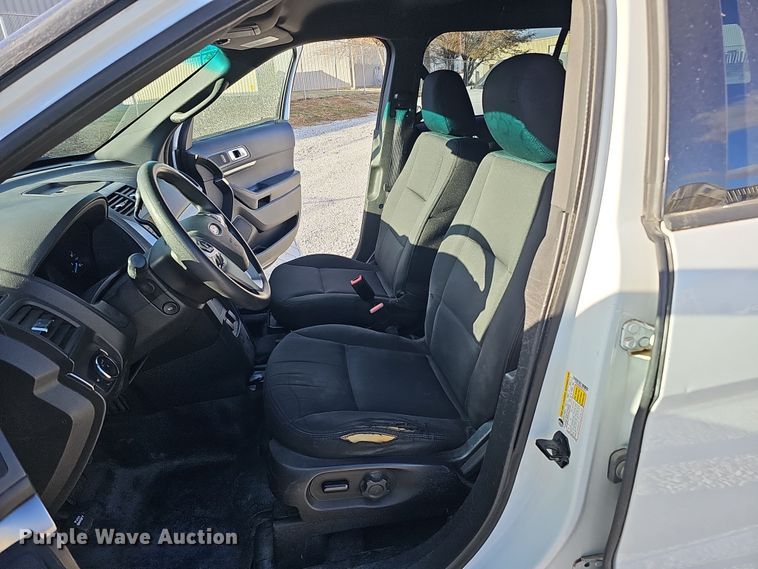 image for item MH9504 2015 Ford Explorer Police Interceptor  SUV