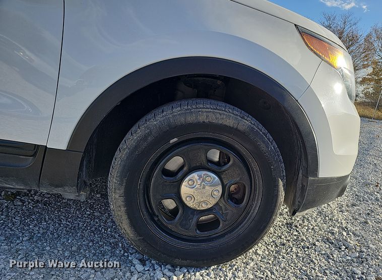image for item MH9504 2015 Ford Explorer Police Interceptor  SUV
