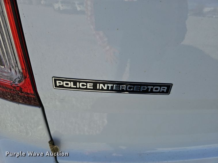 image for item MH9504 2015 Ford Explorer Police Interceptor  SUV